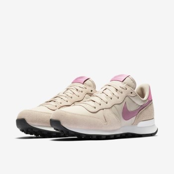 Nike Internationalist - Női Utcai Cipő - Khaki Szürke/Fehér/Lila